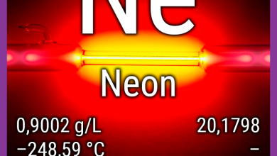 Scheda elemento con le proprietà del neon