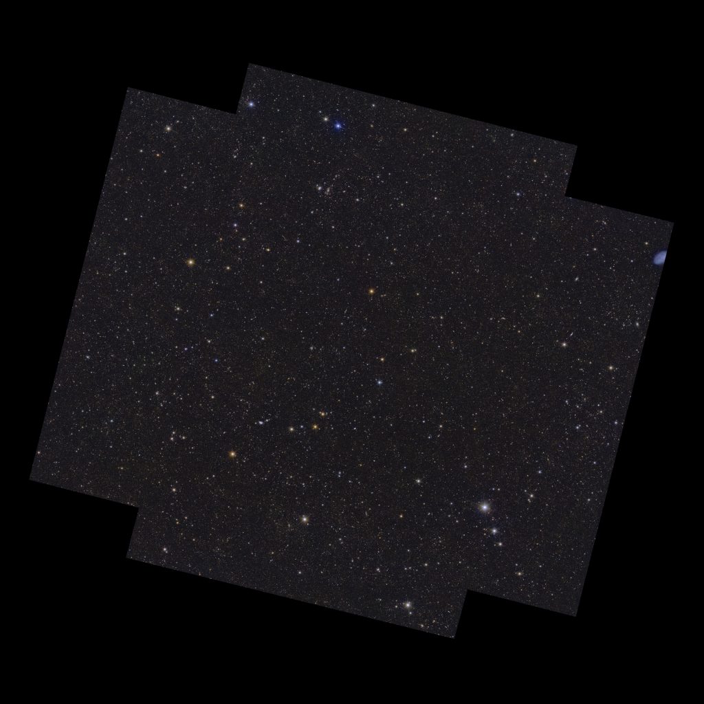 Campo profondo nella Fornace di Euclid